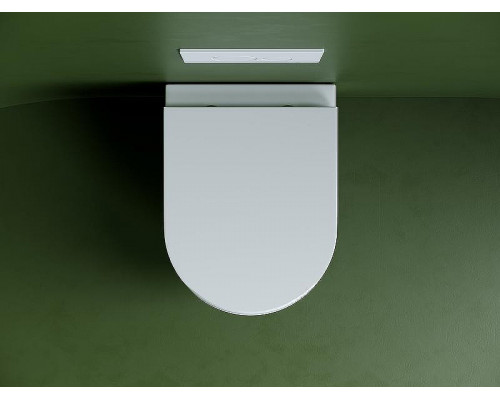 Унитаз Ceramicanova Ulma CN4006T подвесной Белый с сиденьем Микролифт