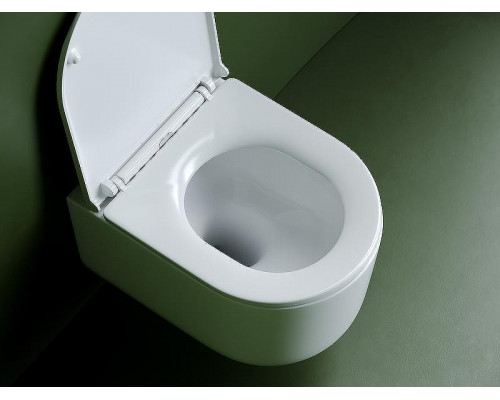 Унитаз Ceramicanova Ulma CN4006T подвесной Белый с сиденьем Микролифт