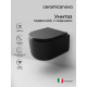 Унитаз Ceramicanova Ulma CN4006TMB подвесной Черный матовый с сиденьем Микролифт