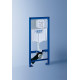 Унитаз с инсталляцией Ceramicanova Union CN4009T + Grohe Rapid SL 38775001 с сиденьем Микролифт и клавишей смыва Хром