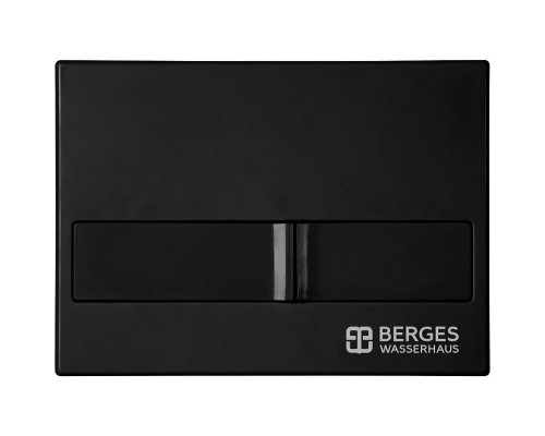 Унитаз с инсталляцией Ceramicanova Union CN4009T + Berges Novum L5 040215 с сиденьем Микролифт и Черной матовой клавишей смыва