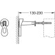Унитаз с инсталляцией Ceramicanova Union CN4009T + Grohe Rapid SL 38811KF0 с сиденьем Микролифт и Черной матовой клавишей смыва