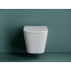 Унитаз с инсталляцией Ceramicanova Union CN4009T + Tece Now 9400414 с сиденьем Микролифт и Черной матовой клавишей смыва