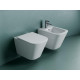 Унитаз с инсталляцией Ceramicanova Union CN4009T + Tece Now 9400414 с сиденьем Микролифт и Черной матовой клавишей смыва