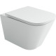 Унитаз с инсталляцией Ceramicanova Union CN4009T + Tece Base 9400413 с сиденьем Микролифт и Белой клавишей смыва