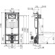 Унитаз с инсталляцией Ceramicanova Union CN4009T + Alcaplast Sadromodul AM101/1120-3:1 RU M71-0001 с сиденьем Микролифт и клавишей смыва Хром