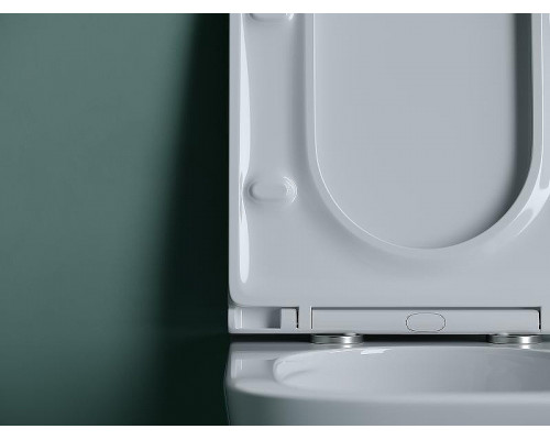 Унитаз Ceramicanova Union CN4009T подвесной Белый с сиденьем Микролифт