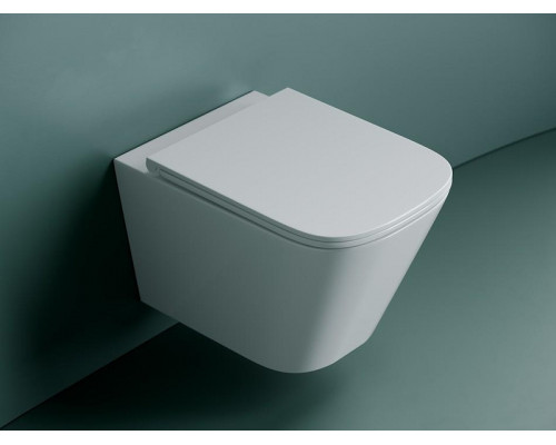 Комплект унитаза Ceramicanova Union CN4009T с инсталляцией Tece Base 9400413 с сиденьем Микролифт и Белой клавишей смыва