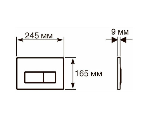 Комплект унитаза Ceramicanova Union CN4009T с инсталляцией WellWant Standart 50 WWISI111BB с сиденьем Микролифт и Черной матовой клавишей смыва