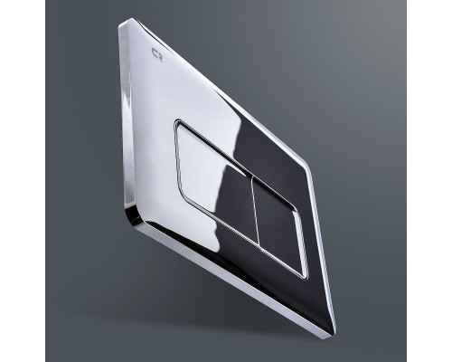 Комплект унитаза Ceramicanova Uno Rimless CN11001 с инсталляцией Charus City CR.200.21.01 с сиденьем Микролифт и клавишей смыва Хром глянцевый