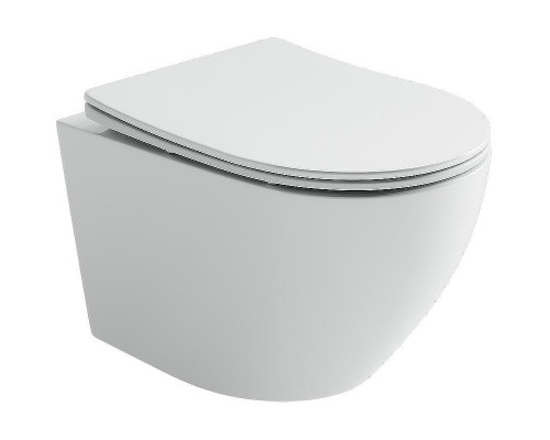 Комплект унитаза Ceramicanova Uno Rimless CN11001 с инсталляцией WellWant Standart 50 WWISI1110B с сиденьем Микролифт и клавишей смыва Хром глянцевый