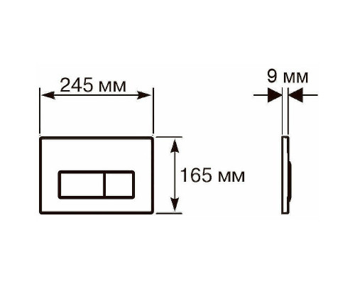 Комплект унитаза Ceramicanova Uno Rimless CN11001 с инсталляцией WellWant Standart 50 WWISI111BB с сиденьем Микролифт и Черной матовой клавишей смыва