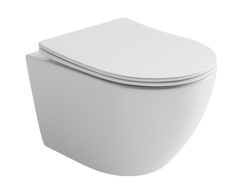 Унитаз Ceramicanova Uno CN11001T Белый с сиденьем Микролифт