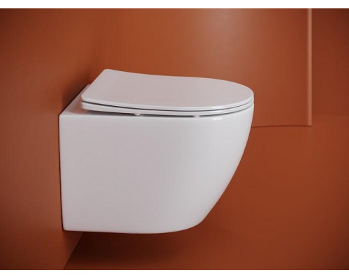 Унитаз Ceramicanova Uno CN11001T Белый с сиденьем Микролифт