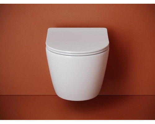 Унитаз Ceramicanova Uno CN11001T Белый с сиденьем Микролифт