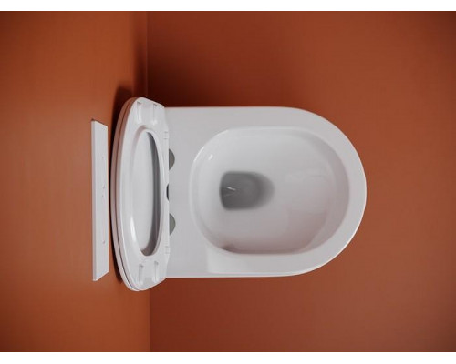 Унитаз Ceramicanova Uno CN11001T Белый с сиденьем Микролифт