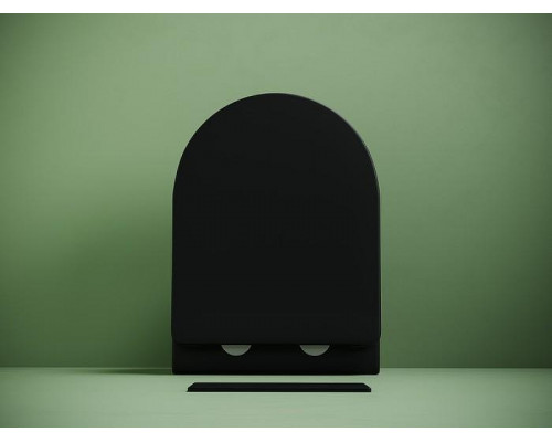 Унитаз Ceramicanova Uno CN11001TMB Черный матовый с сиденьем Микролифт