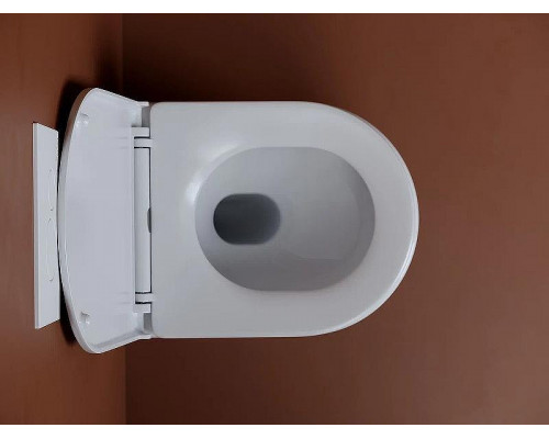 Унитаз Ceramicanova UP Rimless CN4007 подвесной Белый с сиденьем Микролифт