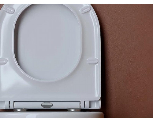 Унитаз Ceramicanova UP Rimless CN4007 подвесной Белый с сиденьем Микролифт