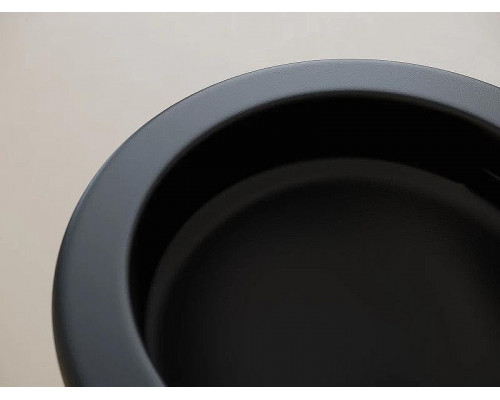 Унитаз Ceramicanova UP Rimless CN4007MB подвесной Черный матовый с сиденьем Микролифт