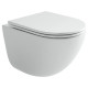 Унитаз подвесной Ceramicanova Тренд (Vogue) CN4008TMW цвет Белый матовый с сиденьем Микролифт