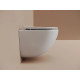 Унитаз подвесной Ceramicanova Тренд (Vogue) CN4008TMW цвет Белый матовый с сиденьем Микролифт