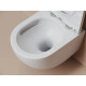 Унитаз подвесной Ceramicanova Тренд (Vogue) CN4008TMW цвет Белый матовый с сиденьем Микролифт