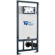 Унитаз с инсталляцией Ceramicanova Vogue CN4008T + WeltWasser WW Marberg 507 10000005949+10000005952 с сиденьем Микролифт с клавишей смыва Хром глянцевый