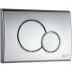 Унитаз с инсталляцией Ceramicanova Vogue CN4008T + WeltWasser WW Marberg 507 10000005949+10000005952 с сиденьем Микролифт с клавишей смыва Хром глянцевый