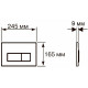 Унитаз с инсталляцией Ceramicanova Vogue CN4008T + WellWant Standart 50 WWISI111BB с сиденьем Микролифт и Черной матовой клавишей смыва