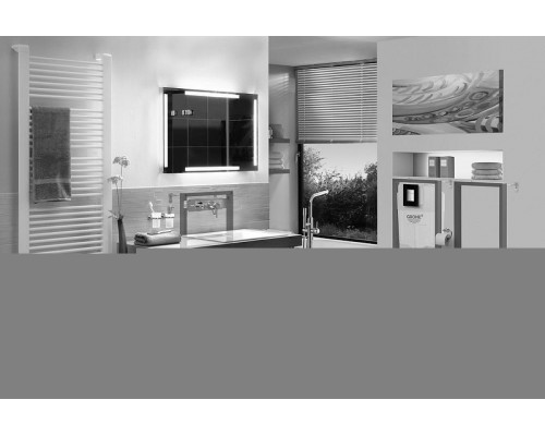 Унитаз с инсталляцией Ceramicanova Vogue CN4008T + Grohe Rapid SL 38775001 с сиденьем Микролифт и клавишей смыва Хром