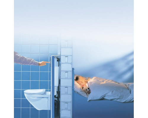 Унитаз с инсталляцией Ceramicanova Vogue CN4008T + Grohe Rapid SL 38775001 с сиденьем Микролифт и клавишей смыва Хром