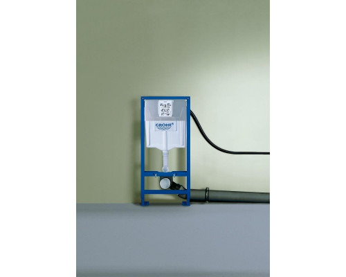 Унитаз с инсталляцией Ceramicanova Vogue CN4008T + Grohe Rapid SL 38775001 с сиденьем Микролифт и клавишей смыва Хром