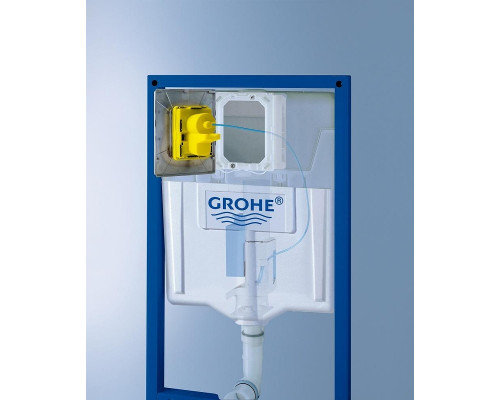 Унитаз с инсталляцией Ceramicanova Vogue CN4008T + Grohe Rapid SL 38775001 с сиденьем Микролифт и клавишей смыва Хром