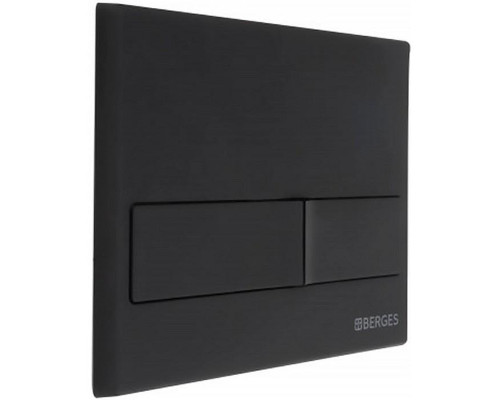 Унитаз с инсталляцией Ceramicanova Vogue CN4008T + Berges Novum L5 040215 с сиденьем Микролифт и Черной матовой клавишей смыва