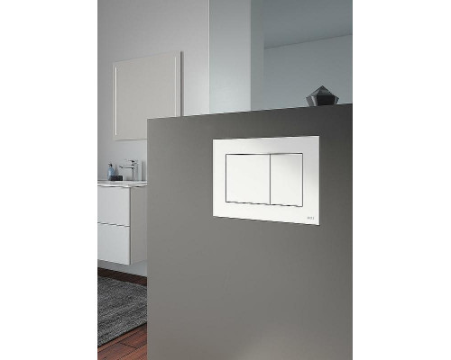 Унитаз с инсталляцией Ceramicanova Vogue CN4008T + Tece Base 9400413 с сиденьем Микролифт и Белой клавишей смыва