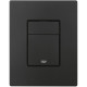 Унитаз с инсталляцией Ceramicanova Vogue CN4008T + Grohe Rapid SL 38811KF0 с сиденьем Микролифт и Черной матовой клавишей смыва