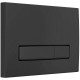Унитаз с инсталляцией Ceramicanova Vogue CN4008T + Berges Atom 410 040340 с сиденьем Микролифт и Черной матовой клавишей смыва