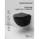 Унитаз Ceramicanova Vogue CN4008TMB подвесной Черный матовый с сиденьем Микролифт