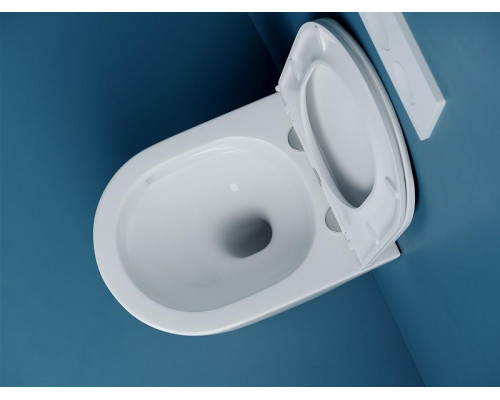 Комплект унитаза Ceramicanova Vogue CN4008T с инсталляцией Grohe Rapid SL 38811KF0 с сиденьем Микролифт и Черной матовой клавишей смыва