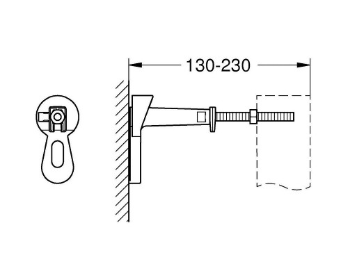 Комплект унитаза Ceramicanova Vogue CN4008T с инсталляцией Grohe Rapid SL 38811KF0 с сиденьем Микролифт и Черной матовой клавишей смыва