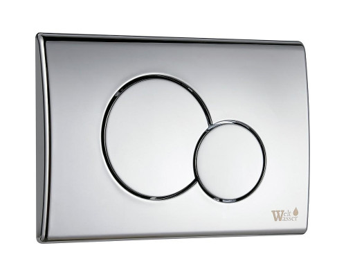 Комплект унитаза Ceramicanova Vogue CN4008T с сиденьем Микролифт и инсталляцией WeltWasser WW Marberg 507 10000005949+10000005952 с клавишей смыва Хром глянцевый