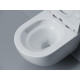 Унитаз подвесной Ceramicanova Альба (Alba) CN11005T цвет Белый с сиденьем Микролифт