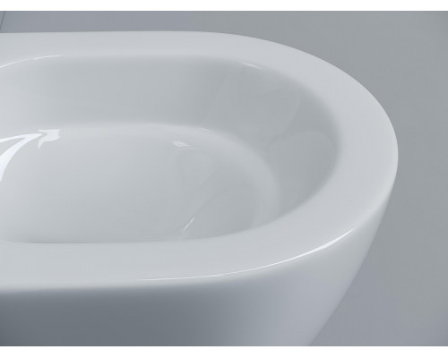 Унитаз подвесной Ceramicanova Альба (Alba) CN11005T цвет Белый с сиденьем Микролифт