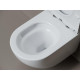Унитаз подвесной Ceramicanova Вихрь (Whirl) CN11007T цвет Белый с сиденьем Микролифт