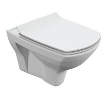 Унитаз Cersanit Carina S-MZ-CARINA-XL-COn-S-DL-w подвесной с сиденьем Микролифт