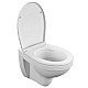 Приобрести Комплект унитаза Cersanit Delfi TPL S-MZ-DELFI-PL с инсталляцией Grohe Rapid SL 38772001 с сиденьем Микролифт и клавишей смыва Хром в магазине сантехники Santeh-Crystal.ru