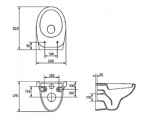 Приобрести Комплект унитаза Cersanit Delfi TPL S-MZ-DELFI-PL с инсталляцией Grohe Rapid SL 38772001 с сиденьем Микролифт и клавишей смыва Хром в магазине сантехники Santeh-Crystal.ru