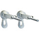 Купить Комплект унитаза Cersanit Delfi TPL S-MZ-DELFI-PL с инсталляцией Grohe Rapid SL 38721001 с сиденьем Микролифт и клавишей смыва Хром в магазине сантехники Santeh-Crystal.ru