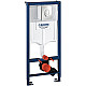 Купить Комплект унитаза Cersanit Delfi TPL S-MZ-DELFI-PL с инсталляцией Grohe Rapid SL 38721001 с сиденьем Микролифт и клавишей смыва Хром в магазине сантехники Santeh-Crystal.ru